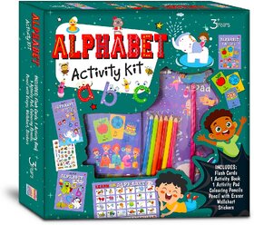 Alphabets Picture Activity Kit Explore Letters with Colouring  Book