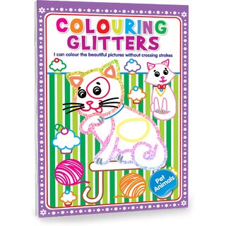 Glitter Colouring sheets