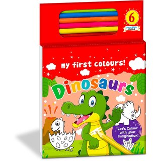 My Bumper colouring kit with 6 colours pencils