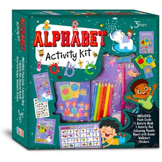 Alphabets Picture Activity Kit Explore Letters with Colouring  Book