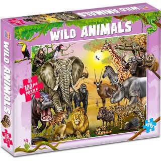 Wild Animals Puzzle Box