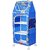 BIYANKA Little One's  6 Shelf Baby Foldable Wardrobe  Aquatic Blue (Made In India) - Fabric