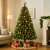 Tiny Shiny 4 Feet Pine Christmas Tree for Decoration Table Office Indoor Outdoor Party Artificial Xmas Tree Decor