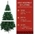 Tiny Shiny 4 Feet Pine Christmas Tree for Decoration Table Office Indoor Outdoor Party Artificial Xmas Tree Decor