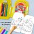 Farm Colouring kit with 8 attrative colour pencils, 1 Colouring book  Eraser