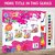 Color In Fun Multi Colour Art Set With Paint Brush