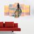 Mahadev Five Piece Poster wall Covering Area-(W 79 X H 49)
