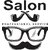 salon professional service stickerwall sticker man salon sticker(58x53)