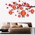 Chinese Lamps with Branch Wall Sticker ( PVC Vinyl, 60 X 106 )