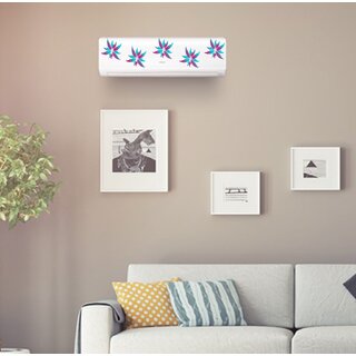 abstract Decorative AC - Air Conditioner - Sticker (23Cm X90Cm)