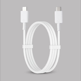 Digimate Type-C to Type-C Super Fast Charging Data Cable, 5A, 65W Support, TPE Material, (DG-TCC-1004, White)