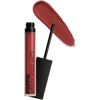 POPIK Liquid Matte Lipstick - Ashen Wine