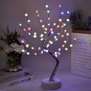 ree Lamp with 60 LED Cherry Blossom Bonsai Tree Lights