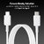 Digimate Type-C to Type-C Super Fast Charging Data Cable, 5A, 65W Support, TPE Material, (DG-TCC-1004, White)