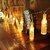 14 LED Mini Wish Bottle Lights Warm White, Corded Electric, Strip Fairy Lights/led String/String Perfect for Christmas