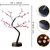 20 Cherry Blossom Lamps for Home Decoration DIY Table Lamps String Lights Battery/USB Operated Night Lamp for Home Deco