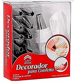 12 Piece Cake Decorating Nozzle Set and 3 Pcs Set Plastic Dough Bench Scraper Cake Cutter Chopper Combo Pack(Multi)