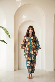 Elara Women's Chic Floral Print Co-Ord Set - Comfortable  Stylish Matching Outfit