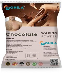 Mohila Hair Removal Chocolate Wax Powder for Men  Women  Painless Body Hair Removal Wax Powder Pack of 1 (100 gm)