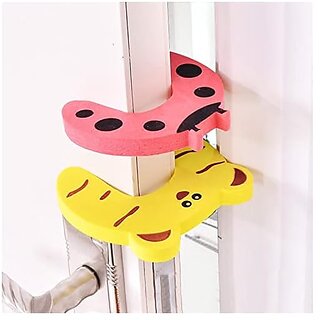 (Pack of 2) Door Finger Pinch Guard Baby Proofing Doors Made Easy with Soft Durable Foam Door Stopper Prevents Finger Pinch Injuries Slamming Doors and Child or Pet from Getting Locked in Room
