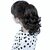 Alizz small black clip based ponytail hair extensions
