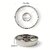 Stainless Steel Donut Cutter  9.8 cm Doughnut and Cookie Mold  Dishwasher Safe Baking Tool