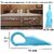 2-in-1 Mattress Lifter and Bedsheet Tucker Tool  Ergonomic Bed Wedge Elevator for Lifting Tucking  Holding Mattress  Plastic Stand for Easy Bed Making