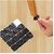Non Slip Furniture Pads Fapiwen Chair Leg Pads 16pcs Self Adhesive Furniture Feet Grippers Pads Anti Scratches Reduce Noise Chair Pads for Hardwood Floors Protectors (Square)