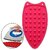 Inditradition Silicon Iron Rest Pad  High Heat Resistant 27x14 cm Random Multicolour (Pack of 1)