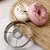 Stainless Steel Donut Cutter Mold - 3.86 Inch Doughnut Cutter Cookie Biscuit Cake Mold Food-Grade Baking Tool Easy-to-Use  Dishwasher Safe for Homemade Pastries  Desserts