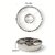 Stainless Steel Donut Cutter Mold - 3.86 Inch Doughnut Cutter Cookie Biscuit Cake Mold Food-Grade Baking Tool Easy-to-Use  Dishwasher Safe for Homemade Pastries  Desserts
