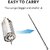 BLAGO Magic Stick Silver Appearing Pocket Cane 1 Pcs Silver Stage Magic Trick Prop Stretchable Extendable Stick For Magic Tricks/Safety/Stress Relief (Pack Of 1) Kids
