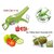 (Combo of 2) In 1 Vegetable  Fruit Multi Peeler Cutter And Multi-functional Stainless Steel Kitchen Knives 5 Layers Scissors Cut Herb Spices Cooking Tools Vegetable Cutter