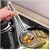 2 in 1Oil Fry Spoon with ClipOil Frying BBQ Filter Stainless Steel Mesh Strainer Kitchen Tool Collapsible Strainer (Steel Pack of 1) (2 in 1 Oil Fry Tool Filter Spoon)