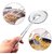 2 in 1Oil Fry Spoon with ClipOil Frying BBQ Filter Stainless Steel Mesh Strainer Kitchen Tool Collapsible Strainer (Steel Pack of 1) (2 in 1 Oil Fry Tool Filter Spoon)
