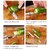 Stainless Steel Chili Corer Pepper Seed Remover Knife  Serrated Blade  Jalapeno Deseeder Tool - Rustproof Sharp  Easy Grip Kitchen Prep Gadget for Stuffed Peppers