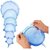 Silicone Stretch Lids Reuseable Microwave Safe Flexible Covers (Set of 6) (Loose Pack)