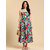 Elara Rayon Flowy Elegant Maxi Dress For Women