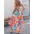 Elara Floral Rayon Elegant Evening Maxi Dress For Women