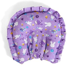 Pillow Soft and Comfortable Mustard Seeds Pillow Soft Cotton Pillow ( Purple )