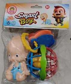 RIVA CREATIONS Ball Rattle and Squeezy for Babies Kids Rattle(Multicolor)