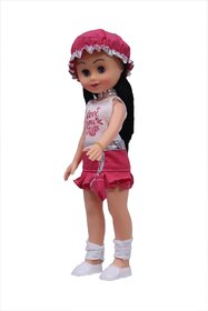 RIVA CREATIONS I Love You Fashion Doll for Girls Kids Multicolor