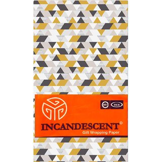Incandescent Paper Pattern-16 Gift Wrap Sheets  High-Quality Wrapping Paper for Birthdays, Festivals  Parties