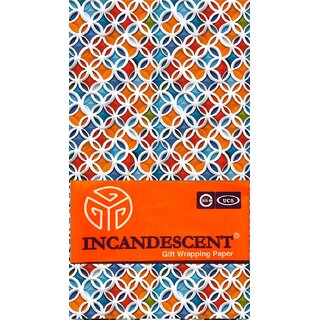 Incandescent Paper Pattern-24 Gift Wrap Sheets  High-Quality Wrapping Paper for Birthdays, Festivals  Parties