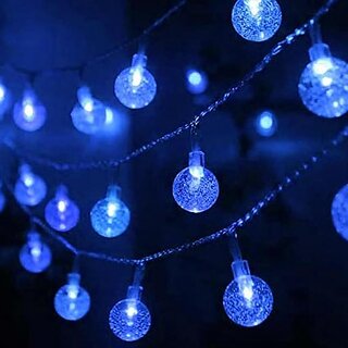 Crystal Ball Lights  3 Meter, White Fairy Lights for Indoor  Outdoor Decoration, Parties, Festivals, Weddings,Diwali