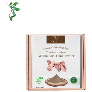 Terminalia Arjuna Bark Chal Powder Herbal Raw 100gm