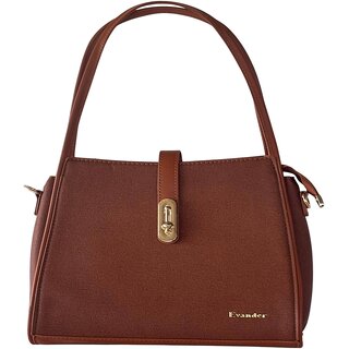 Evander Stylish Brown Sling Bag - Modern Design with Adjustable Strap