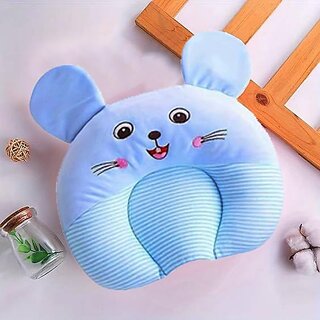 Baby Pillow  Soft, and Comfortable for Babies  Mustard Seeds Pillow for 0 to 12 Months (Sky Blue )