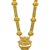 Exquisite Gold-Tone Ethnic Necklace for Weddings and Festive Occasions