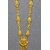 Exquisite Gold-Tone Ethnic Necklace for Weddings and Festive Occasions